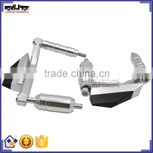 BJ-FS-MT07 CNC 6061 Aluminum Sliver Sliders Crash Protector Left and Right Motorcross Frame Slider for Yamaha MT07 13-15 thumbnail-3