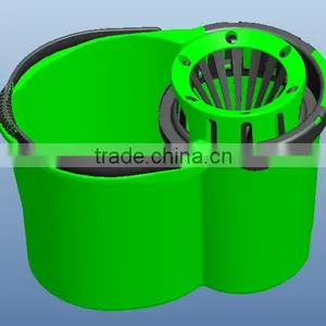Small Mop Bucket With Wringer,VA380 thumbnail-1