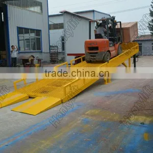 Hydraulic Mobile Loading Ramp Yard Ramp Used for Container thumbnail-1