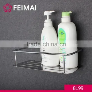 Bathroom Accessories Corner Shelf With Basket Shampoo Storage thumbnail-1