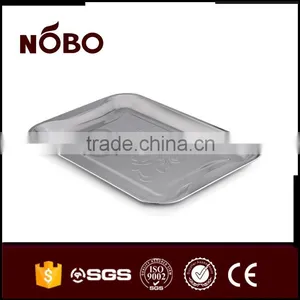 Stainless Steel Orchid Embossed Snacks Serving Tray thumbnail-6
