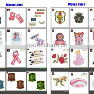 Main Label High Quality Woven Clothing Labels thumbnail-2