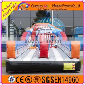 Inflatable Jumping Trampoline Bungee Run thumbnail-3