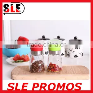 Hot Selling Custom Glass Pepper Mills,Manual High Quality Wholesale Pepper Grinder,Mini Clear Factory Salt Spice Jar With Design Quality Choice thumbnail-2