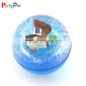 2016 China Hot Selling 3D Figure Inside Rubber Bouncy Balls thumbnail-2