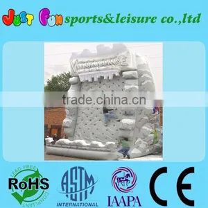 White Color Inflatable Climbing Wall for Commercial Use,inflatable Rock Climbing Wall thumbnail-1