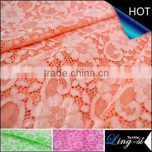 2015 Popular Polyester Mesh Lace Fabric Design For Ladies DSN477 thumbnail-1