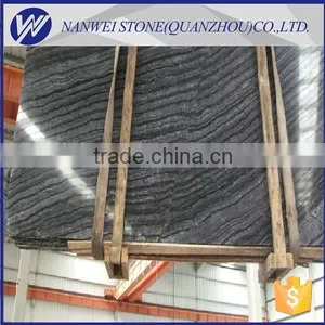 Brown Wood Grain Superior Business Hall Floor Ancient Grey Marble Tiles thumbnail-4