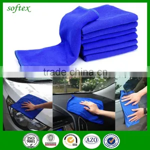 Super Soft Top Quality Home House Cheap and Best Blue Car Drying Towel thumbnail-1