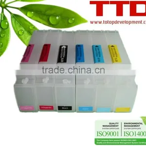 TTD Relillable Ink Cartridge 91 for HP Z6100 Z6200 Cartridge thumbnail-1