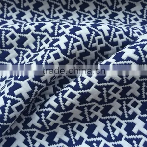 Spring Summer Polyester Woven Jacquard Fabric for Dress thumbnail-3