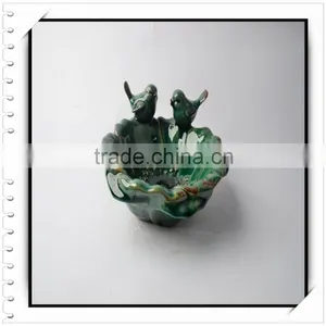 Ceramic Plate Craft With Bird thumbnail-1