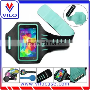 GYM Earphone Hole Jogging Sports Armband for Running thumbnail-1