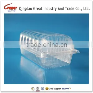 Food Grade Plastic Fruit Container for Food Vegetables Cakes Fruits Large Size thumbnail-3