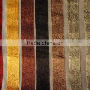 YARN-DYE COLORFUL STRIPE VELVET thumbnail-3