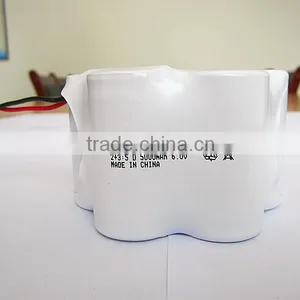NiCd Rechargeable Battery d 6v 5000 ni cd Battery Pack for Ergency Power/d5000 Nicd Battery Pack thumbnail-1