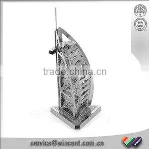 Factory Wholesale Famous Building Arabia Tower Shape Mini Metal Puzzle in Stock thumbnail-1