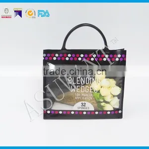 Custom Design Gift Dedicated Hard Plastic Portable Shopping Bags thumbnail-4