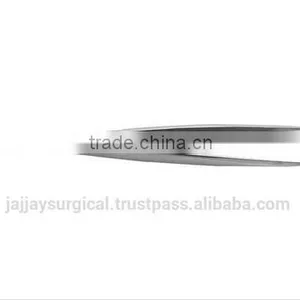 Jewelers Forceps 4.75" High Grade Stainless Steel thumbnail-1