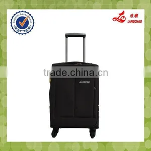 Dark Brown Four Wheels Passed ISO9001 Certificate Business Trolley Bag thumbnail-1