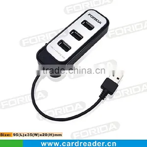 Forida Hot Sale 3 Ports USB 2.0 HUB Mini Usb Hub thumbnail-4
