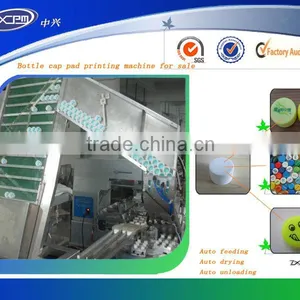 Full-automatic 4 Color Cap Pad Printer Price thumbnail-1