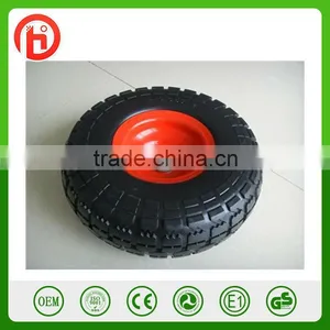 Good Quality 10''*3.50-4 PU Foam Wheel PU4006 thumbnail-2