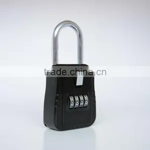 4-Key Lock Box Digital Key Style Key Safe, Door Knob Hanging Padlock thumbnail-1