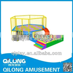 2016 Funny Kids Indoor Trampoline With Ball Pool thumbnail-1