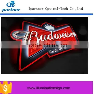 Led 3D Crystal Light Sign thumbnail-1
