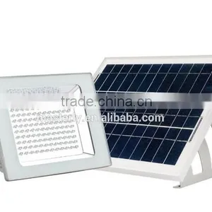 Hot Sales Super Bright Innovative Concise IP65 Aluminum 120 LED Solar Flood Light thumbnail-1