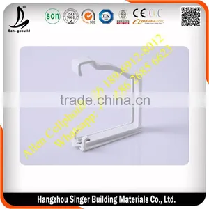 Other Plastic Building Materials Type Pvc Rain Gutter 5.2 Inch thumbnail-6