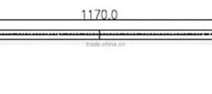 18W Paramotor Engines T8 Ra80 Aluminum Long Lifetime Engine t8 Led Tube Light High pf ac Chip thumbnail-1