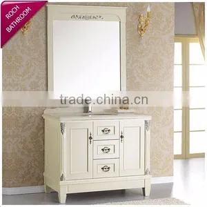 ROCH 122 High Capacity Wooden Cabinet Bathroom Artificial Marble thumbnail-1