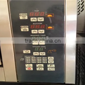 CE Western-style Bread Pizza Baking Oven With Steam, Microcomputer Control Electric Bakery Oven With Ceramic Stone thumbnail-3