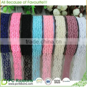 1" Various Colors Wholesale Lace Ribbons thumbnail-1