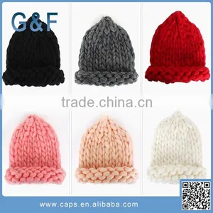 Korean Style Thick Yarn Loopy Cap thumbnail-3