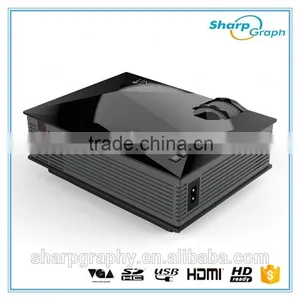 China Wholesale UNIC Mini Full HD LED Wifi Phone Projector UC46 Portable Presentation Projecter for HTC One thumbnail-4