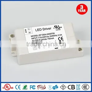 DC 24V/AC 110-240V Constant Current Led Driver 24V 0.75A for Led Lighting thumbnail-2