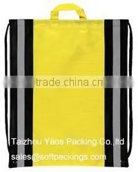 Promotional Polyester Drawstring Bag, New Design Backpack Bag With Handle thumbnail-1