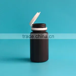 75ml Small Brown Hdpe Plastic Medicine Bottle With Tearing Cap, Medical Capsule Bottle thumbnail-4