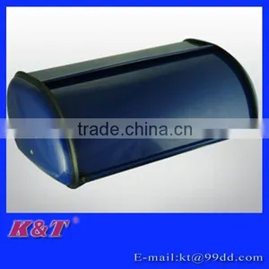 Cool Design Blue Color Stainless Steel Bread Box thumbnail-1