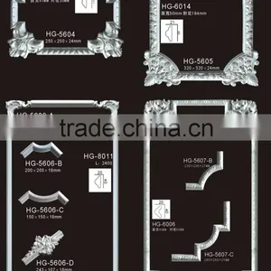 pu Polyurethane Elegant Corner and Frames Moulding/pu Polyurethane Wall Corners and Frames Moulding for Interior Decoration thumbnail-1