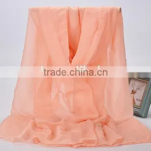 Polyester Chain Printing Pattern Scarf thumbnail-3