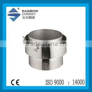 CE and Stainless Steel Boiler Chimney Flue Pipe Adaptor thumbnail-1