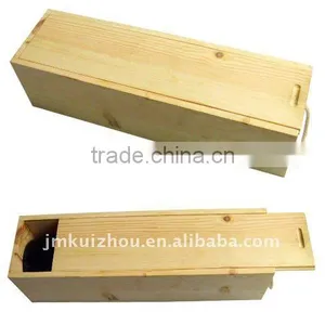 Pine Wooden Wine Box thumbnail-1