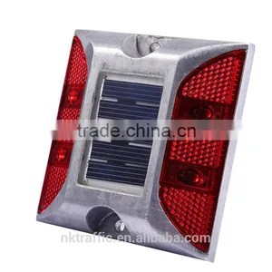 Traffic Security Path Dock LED Aluminum Solar Road Stud thumbnail-4