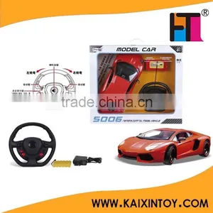 1/8 Full Function Powerful RC Car Toy Steering Wheel G-Sensor Controller EN71/EN62115/N6P/EN60825 thumbnail-1
