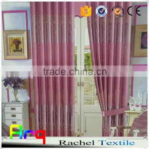 Modern Simple 100% Polyester Material Flocked Fabrics for Blackout Curtain/ Sofa/cushion- Silk Like Polyester Material thumbnail-3