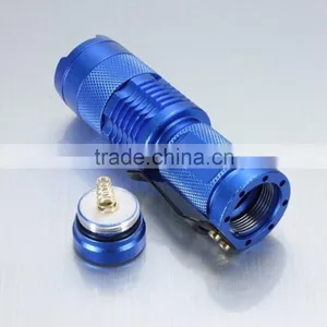 Promotional Gift Blue Point Flashlight Rechargable thumbnail-4